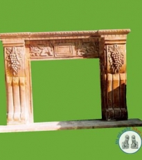 Lò sưởi chạm nho Lò sưởi chạm nho