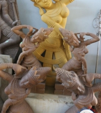 Bộ tượng champa đá non nước Bộ tượng champa đá non nước