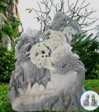 Tranh non bộ tùng hạt Tranh non bộ tùng hạt