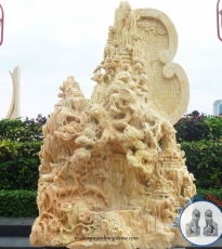 Tranh non bộ tùng hạt bằng đá non nước Tranh non bộ tùng hạt bằng đá non nước