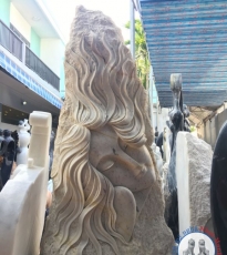 Tượng trừu tượng đá đẹp Tượng trừu tượng đá đẹp