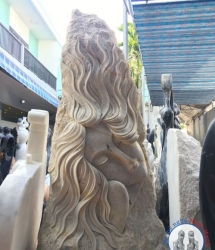 Tượng trừu tượng đá đẹp Tượng trừu tượng đá đẹp